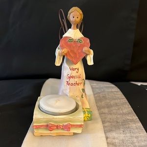 GANZ Vintage Angel Tealight Candle Holder